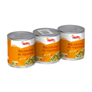 Macédoine de légumes NETTO 3x130g