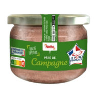 Terrine NETTO pâté de campagne supérieur 180g