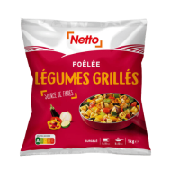 Poelée lég. NETTO légumes grillés 750g