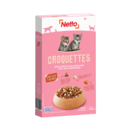 Croquettes chat NETTO spécial châton poulet carottes lait 400g