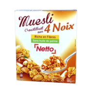 Céréales adulte NETTO muesli aux noix 500g