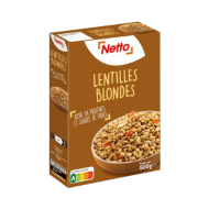 Lentilles blondes NETTO étui 500g