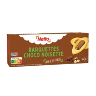 Biscuits NETTO barquette choco noisette 120g
