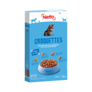 Croquettes chat NETTO multi poissons 400g