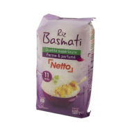 Riz basmati NETTO 500g