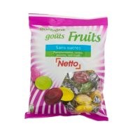 Bonbons scht NETTO fruits ss sucre 150g