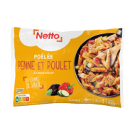 Poêlée NETTO penne poulet légumes 900g