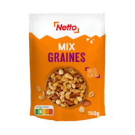 Mélange apéritif NETTO graines grillées salées 150g