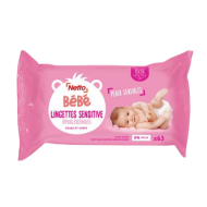 Lingettes bébé NETTO sensitive x63