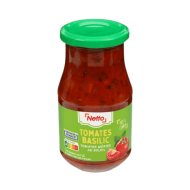 Sauce pâtes NETTO tomate basilic 420g