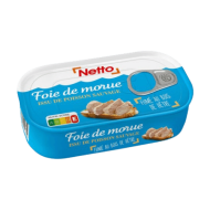 Foie de morue NETTO 121g