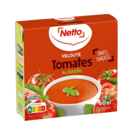 Potage NETTO velouté tomate basilic 2x30cl