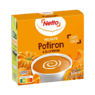 Potage NETTO velouté potiron muscade 2x30cl