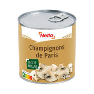 Champignons NETTO pieds & morceaux 400g