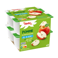 Compote NETTO pomme 100g x8