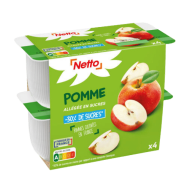 Compote NETTO pomme 100g x4