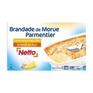 Brandade de morue parmentier NETTO 1kg