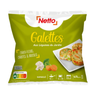 Galettes lég. NETTO chou-fleur brocoli 525g