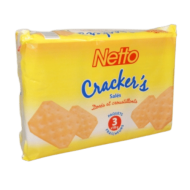 Biscuits apéritif NETTO crackers salés 100g x3