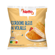 Cordons bleus NETTO 500g