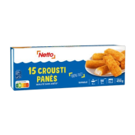 Bât.poisson NETTO crousti panés 30g x15