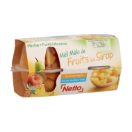 Fruits coupelle NETTO méli mélo 65g x4