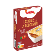 Plat individuel NETTO lasagne bolognaise 325g