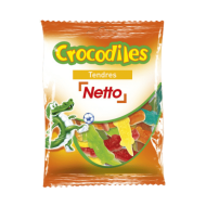 Bonbons scht NETTO crocodiles 280g