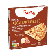 Pizza NETTO tartiflette 400g