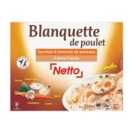 Poêlée NETTO blanquette de poulet 1kg
