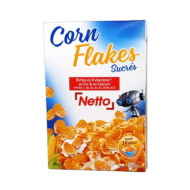 Céréales adulte NETTO corn flakes sucrés 500g
