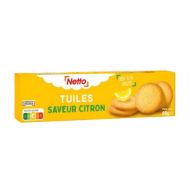 Biscuits NETTO tuiles citron 85g