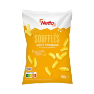 Snacks NETTO soufflés fromage 140g
