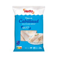 Filet de cabillaud NETTO 800g
