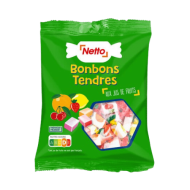 Bonbons scht NETTO tendres aux fruits 360g