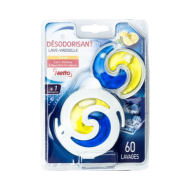 Désodorisant lave-vais. NETTO citron 6ml x2