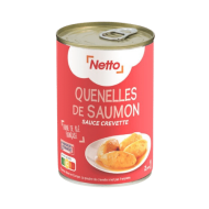 Quenelles NETTO saumon sauce crevette 400g