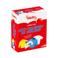 Lingettes anti-décoloration NETTO x25