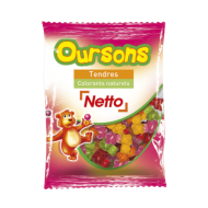 Bonbons scht NETTO oursons tendres 300g