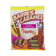 Bonbons scht NETTO barres caramel  320g