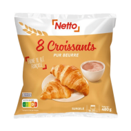 Viennoiserie NETTO croissants x8 480g