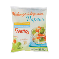 Mélange lég. NETTO choux carottes vapeur 200g x3