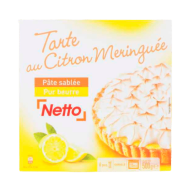 Pât.surg.NETTO tarte citron meringuée 500g