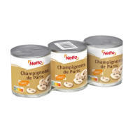 Champignons NETTO émincés 3x115g