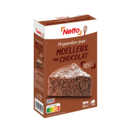 Prép.pât. NETTO moelleux chocolat 435g