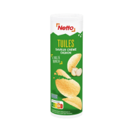 Tuiles NETTO crème oignon 170g