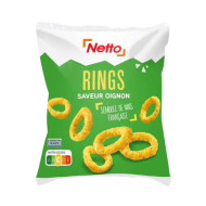 Snacks NETTO onion rings 60g