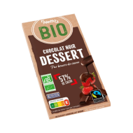 Tablette choco. bio NETTO dessert noir 200g