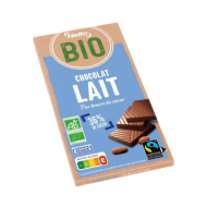 Tablette choco. bio NETTO lait 100g