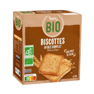 Biscottes bio NETTO complètes 300g